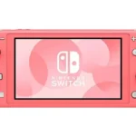 Consola - Nintendo Switch Lite, Portátil, Controles integrados, Coral