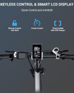 Bicicleta eléctrica plegable para adultos, motor BaFang de 750 W - Imagen 4