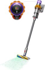 Dyson - Aspiradora inalámbrica V15 Detect - Amarillo/Níquel
