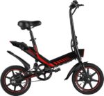 Sailnovo - Bicicleta eléctrica de 14 pulgadas para adultos - Imagen 2