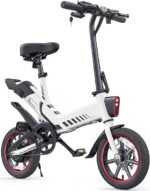 Sailnovo - Bicicleta eléctrica de 14 pulgadas para adultos - Imagen 4